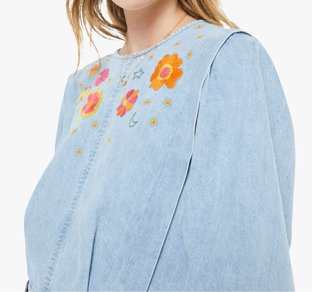 MOTHER The Heyday Puff Sleeve | Garage Sale Goodies