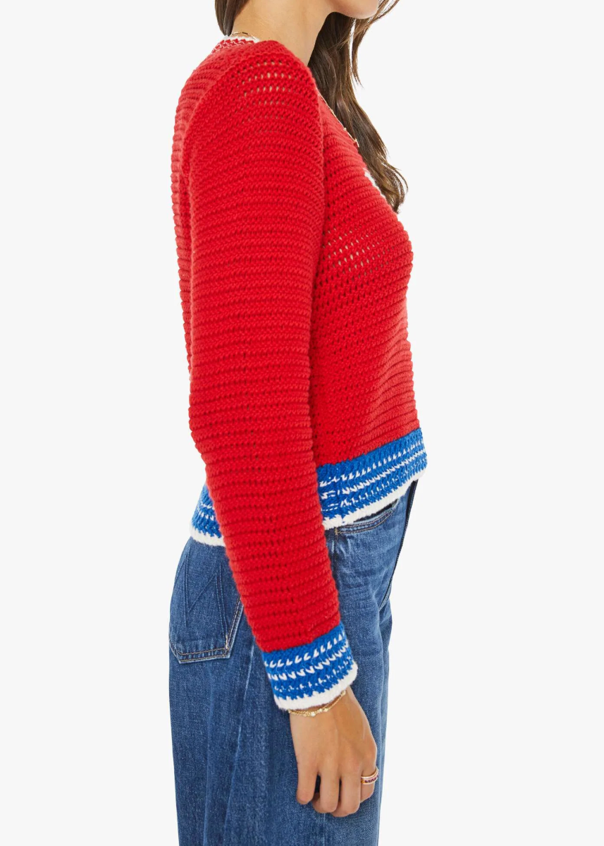 MOTHER The Mini Pullover | Bottoms Up