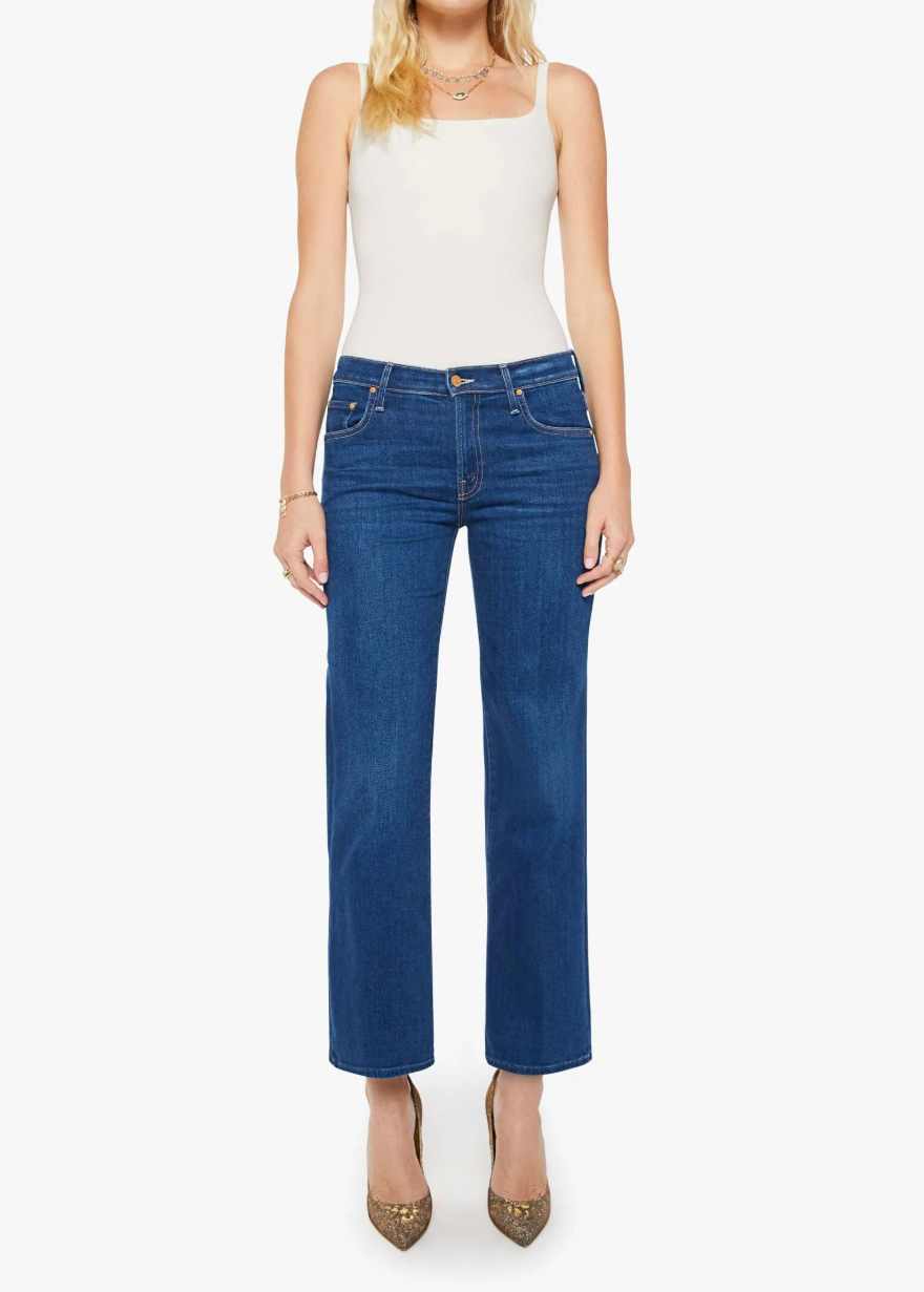 メッツリリー MOTHER The Mid Rise Rambler Zip Flood | Pinkies Up! – tenley dietrich