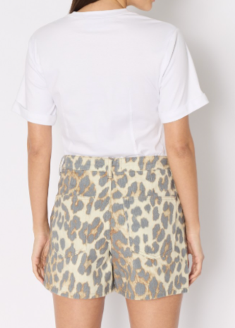 Berenice Jery Skort | Leopard Print