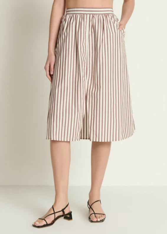 Nation LTD Tatiana Skirt | Sable Stripe