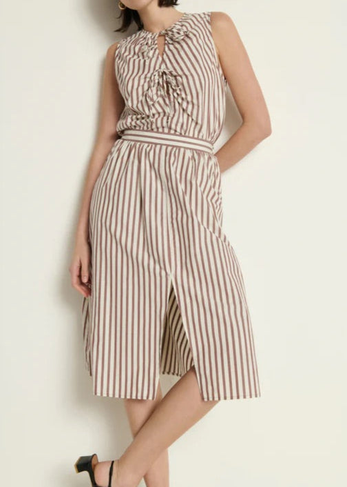 Nation LTD Tatiana Skirt | Sable Stripe