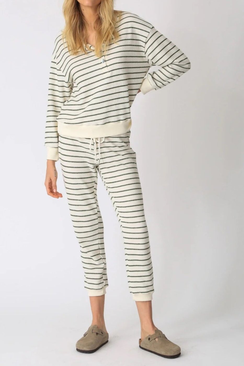 Electric & Rose Sunny Jogger Ivory / Olive