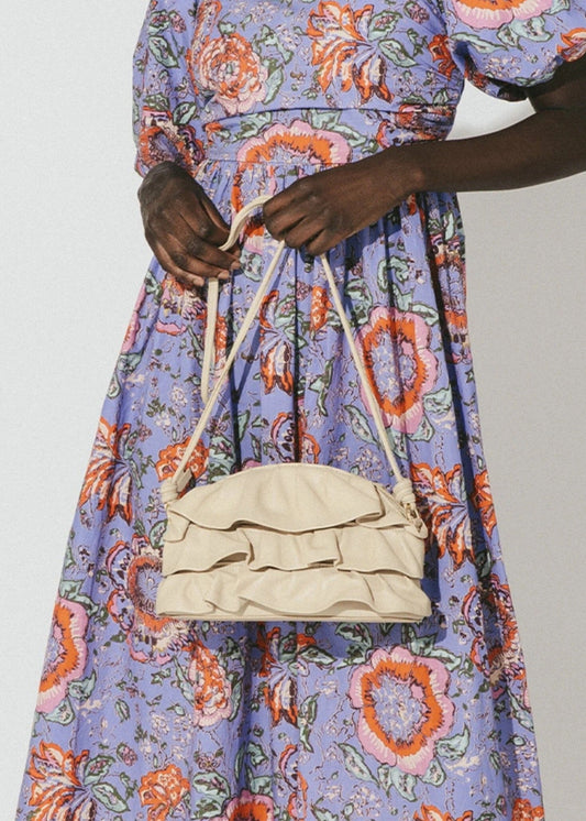 Cleobella Bellona Ruffle Shoulder Bag
