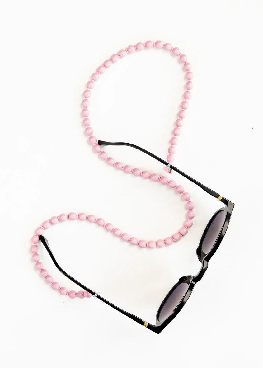 Ina Seifart Glasses Chain | Pastel Rose