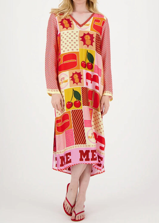 Me369 Violet V-Neck T-Dress | Lucky Me