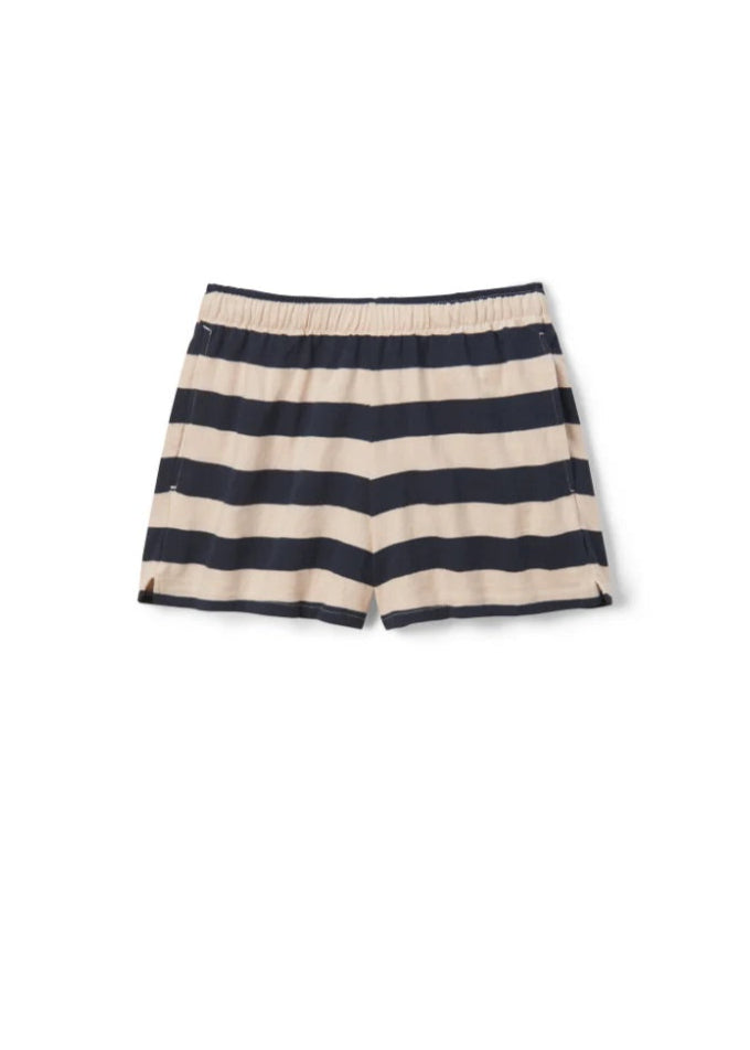 Perfect White Tee Liz Stripe Tennessee Jersey Pull On Short
