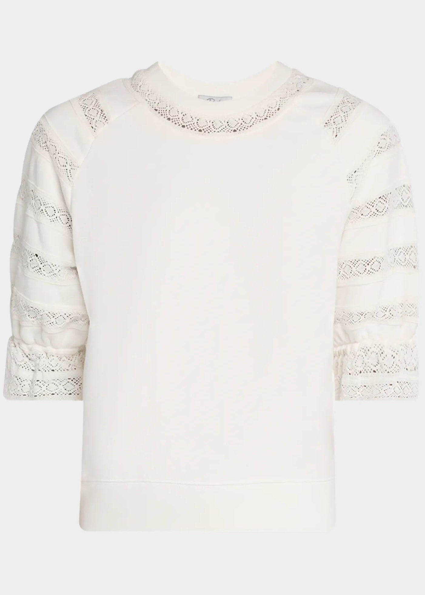Rails Aggy Puff-Sleeve Sweatshirt | Ivory