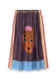 Hailey Printed Midi Skirt