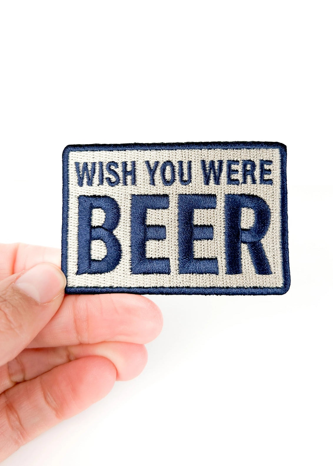 Field Trip Threads Wish You Were Beer Embroidered Patch
