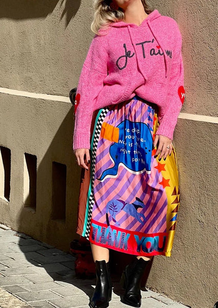 Rosalee Printed Skirt Me Time