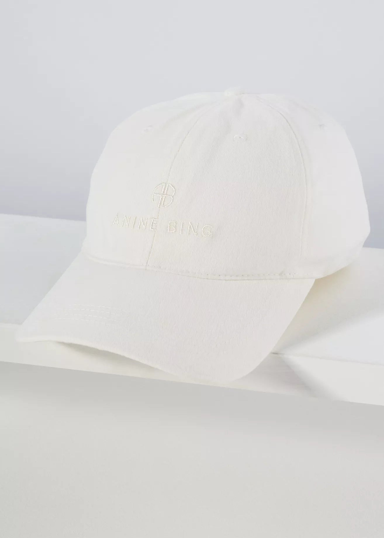 Anine Bing Jeremy Baseball Cap | Ivory