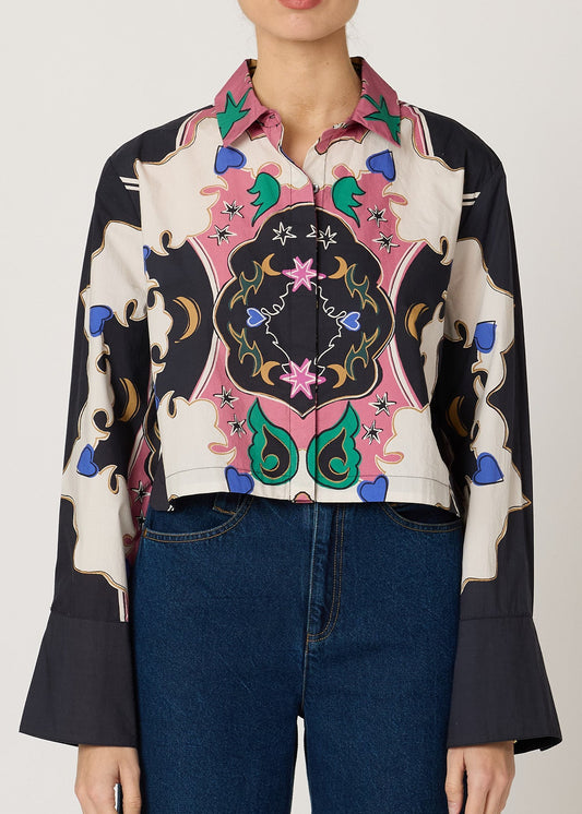 Cleobella Zoya Blouse | Estelar Print