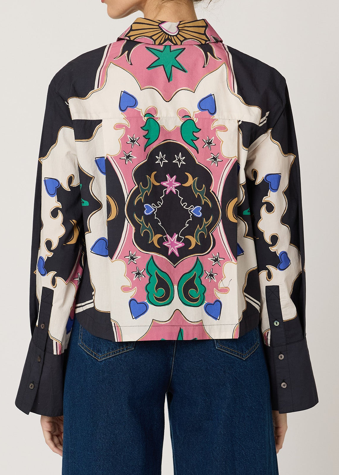 Cleobella Zoya Blouse | Estelar Print