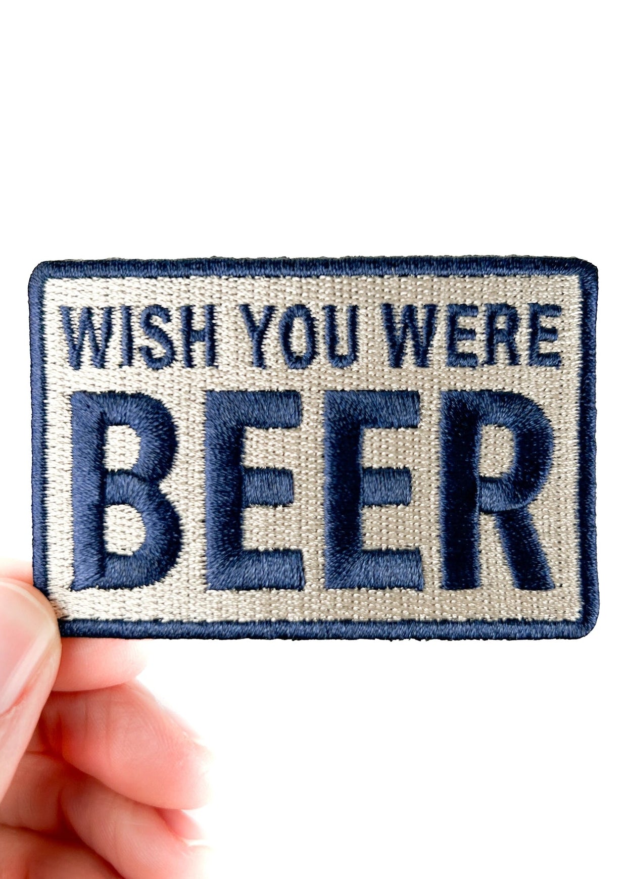 Field Trip Threads Wish You Were Beer Embroidered Patch