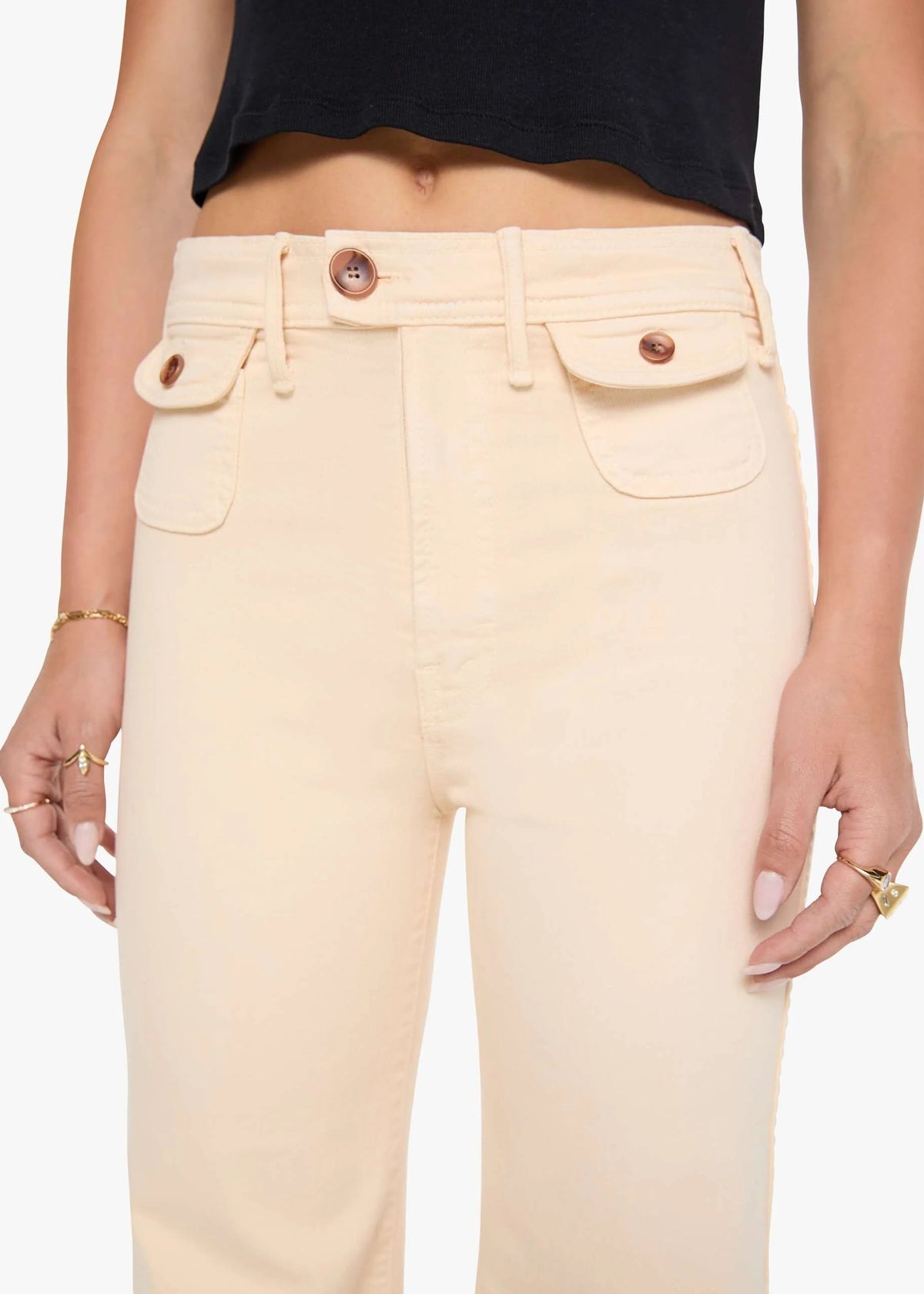 MOTHER The Pocket Book Hustler Roller Sneak | Sand Dollar