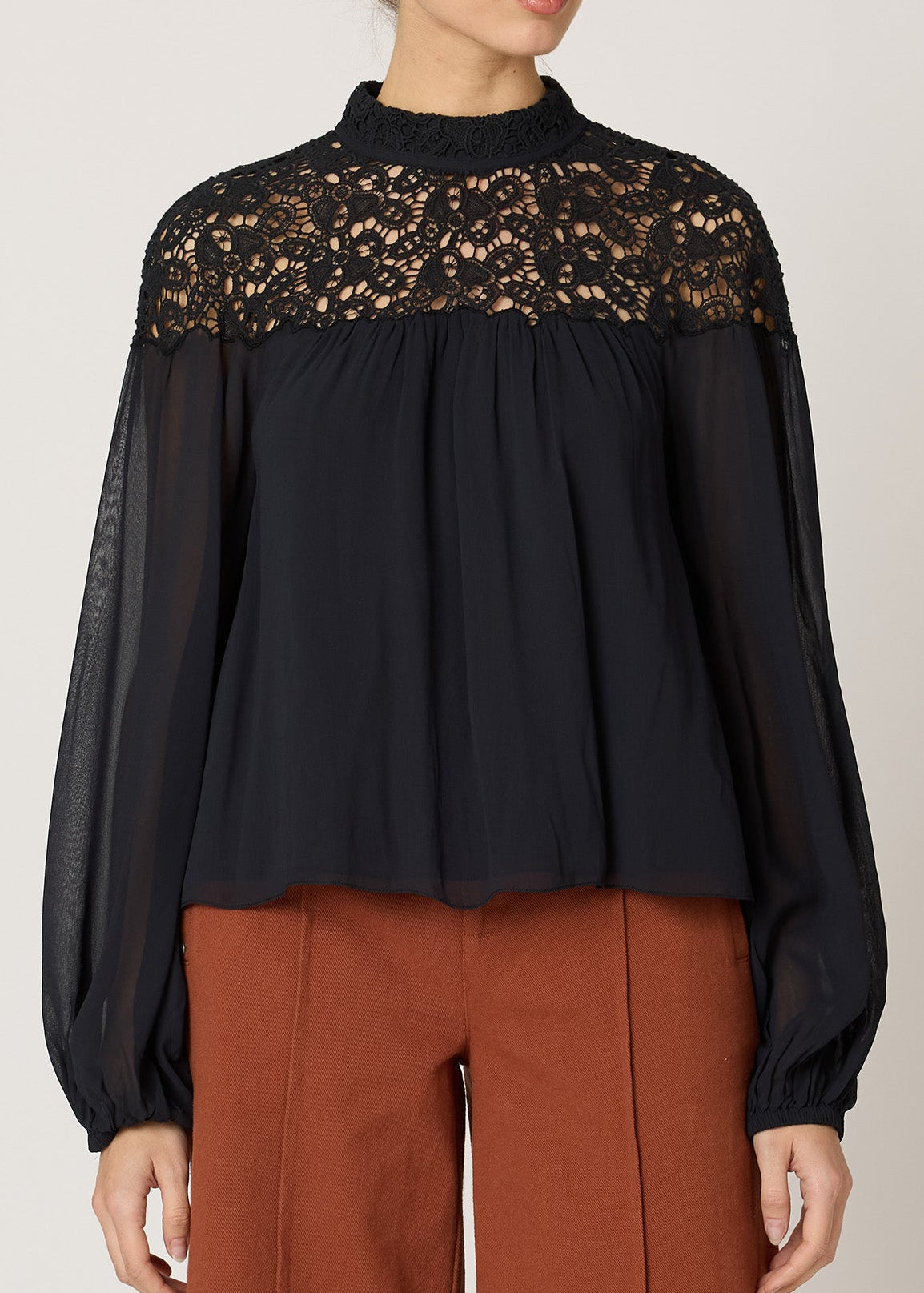 Cleobella Eloise Blouse | Black