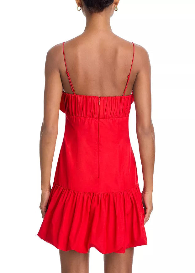 FARM Rio Red Balloon Mini Dress