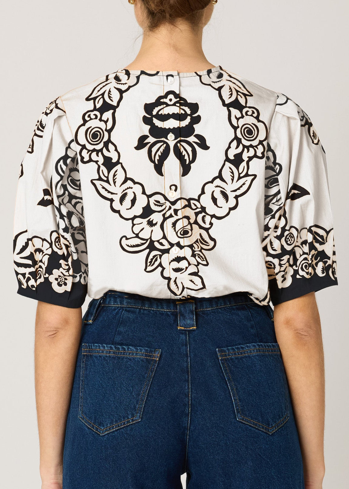Cleobella Kinsley Blouse | Botanico Print