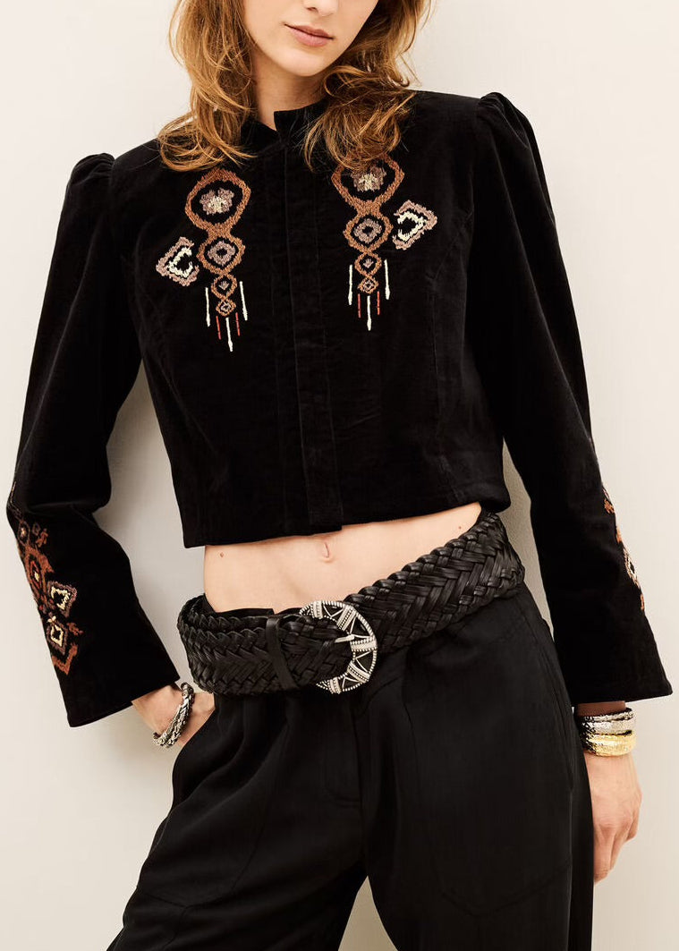 ba&sh BAYA Jacket | Noir