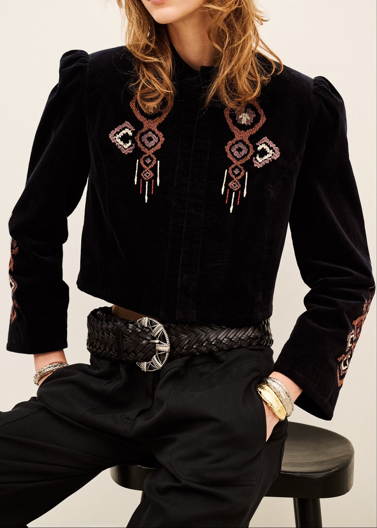 ba&sh BAYA Jacket | Noir