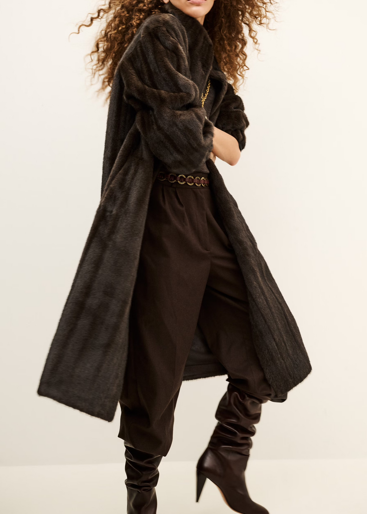 ba&sh Coat DAMLA | Marron