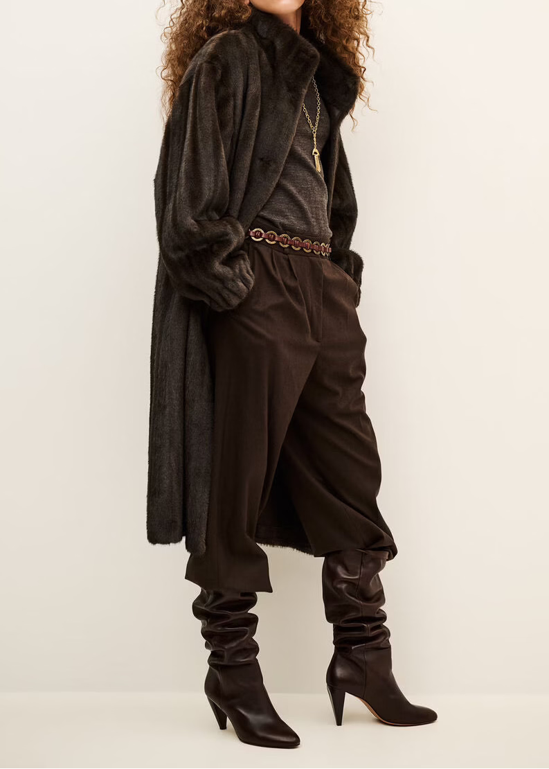 ba&sh Coat DAMLA | Marron