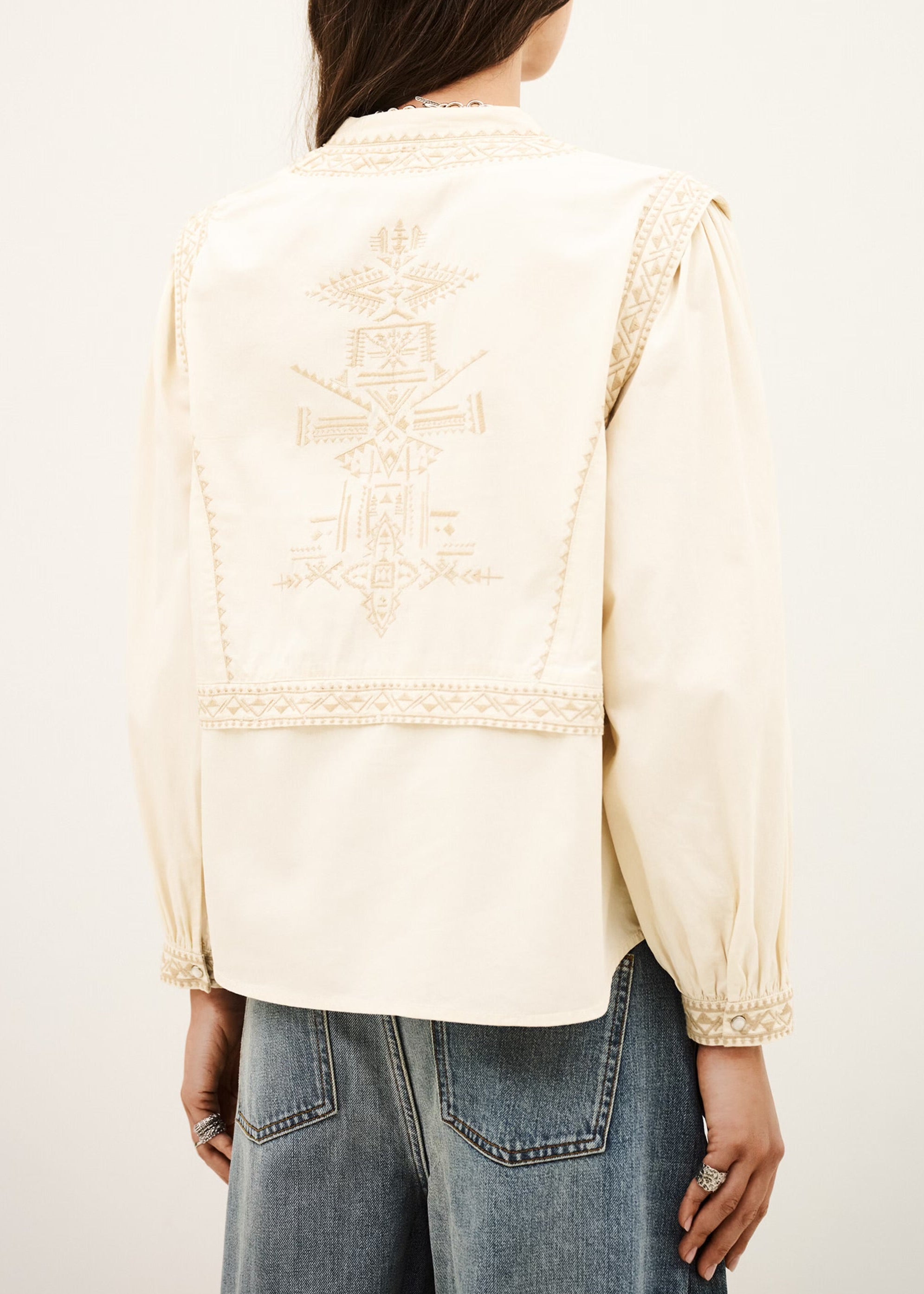 ba&sh Blouse Laura | Off-White