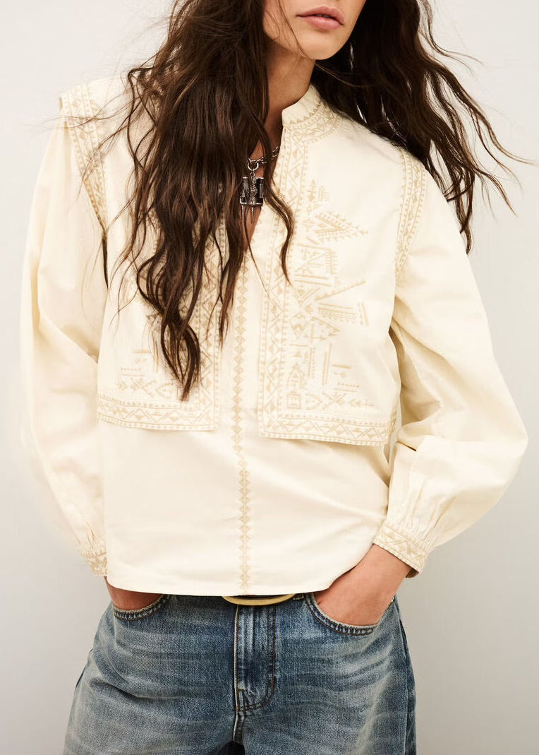 ba&sh Blouse Laura | Off-White