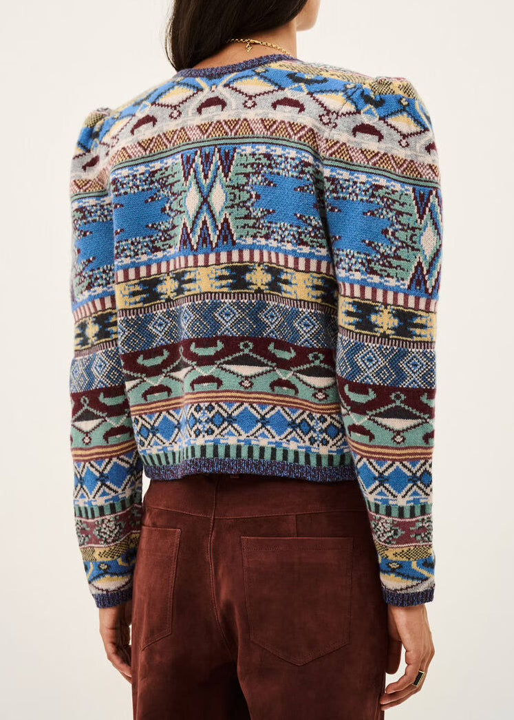 ba&sh MAJA Knit Cardigan