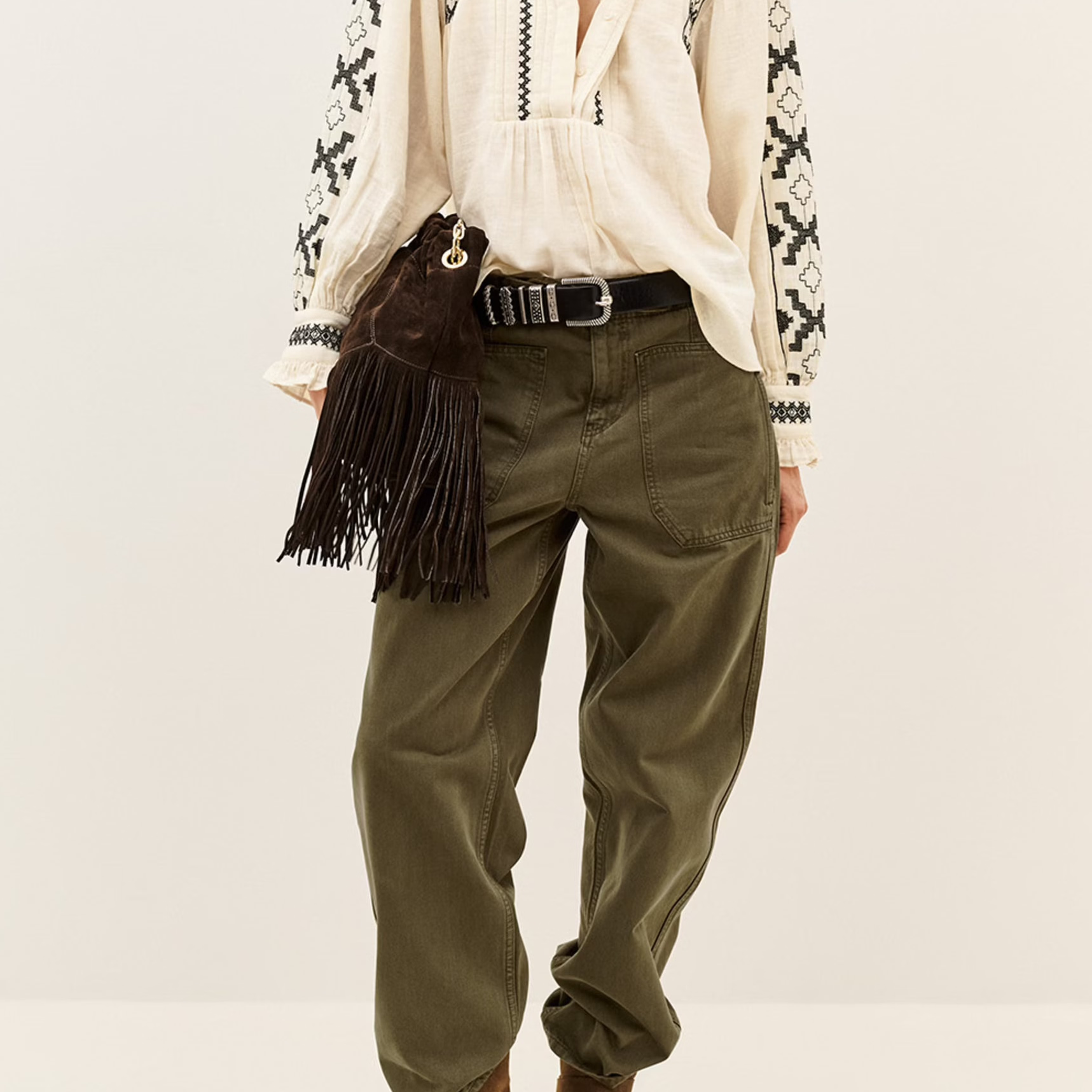 ba&sh Blouse PIDMA | Ecru