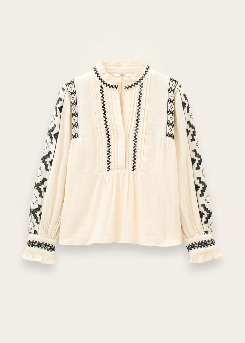 ba&sh Blouse PIDMA | Ecru