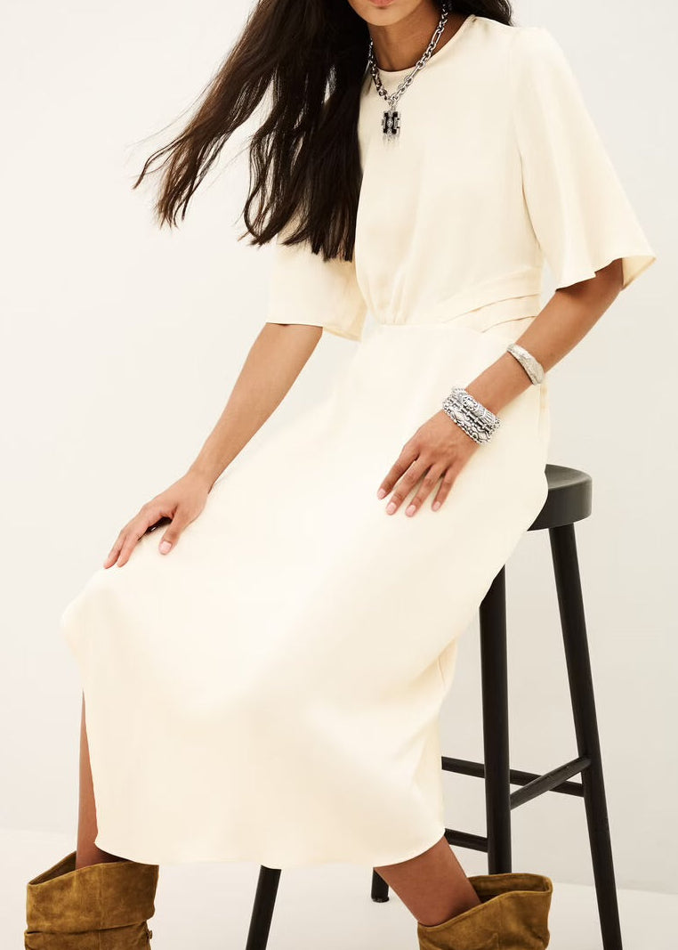 ba&sh Dress Wila | Greige