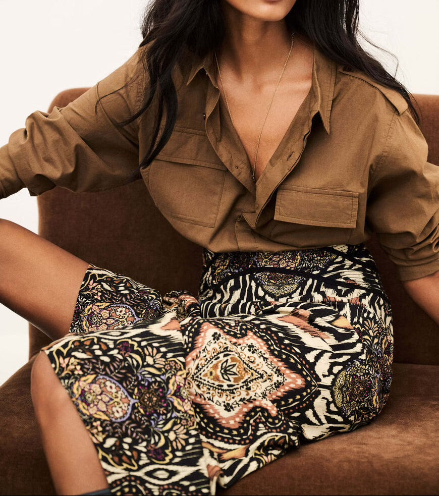 ba&sh Skirt ZAIM | Noir