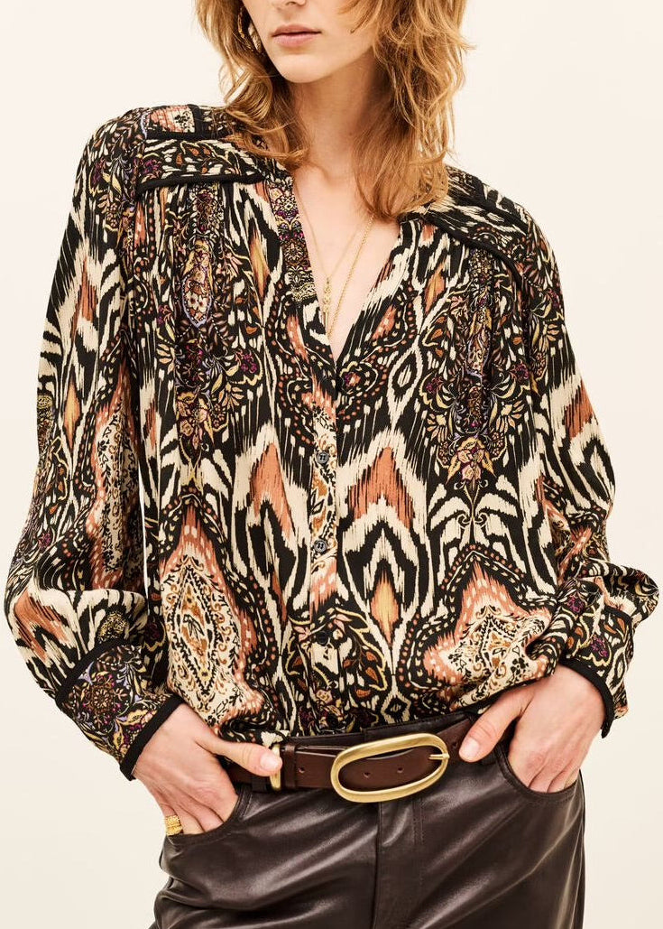 ba&sh ZOLIE Shirt | Black