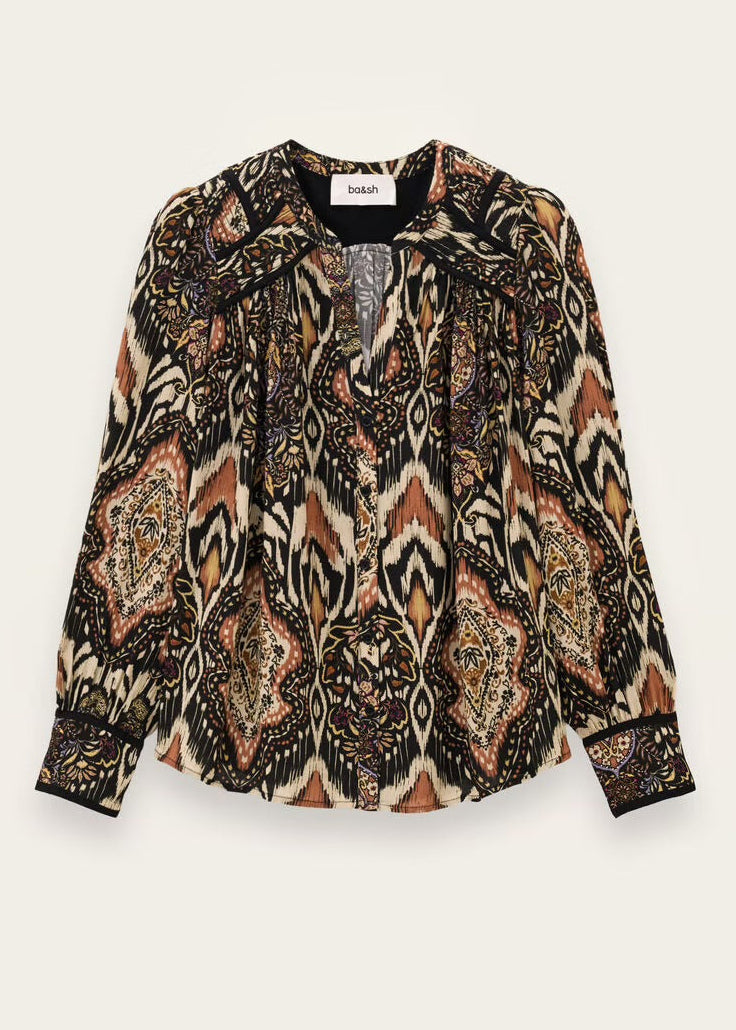 ba&sh ZOLIE Shirt | Black