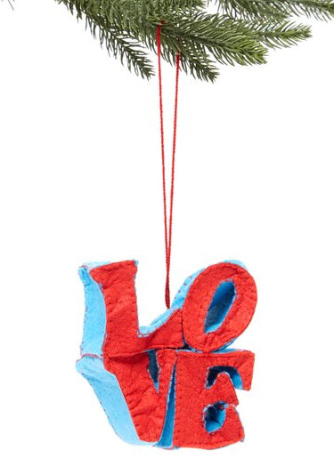 Silk Road Bazaar Love Ornament