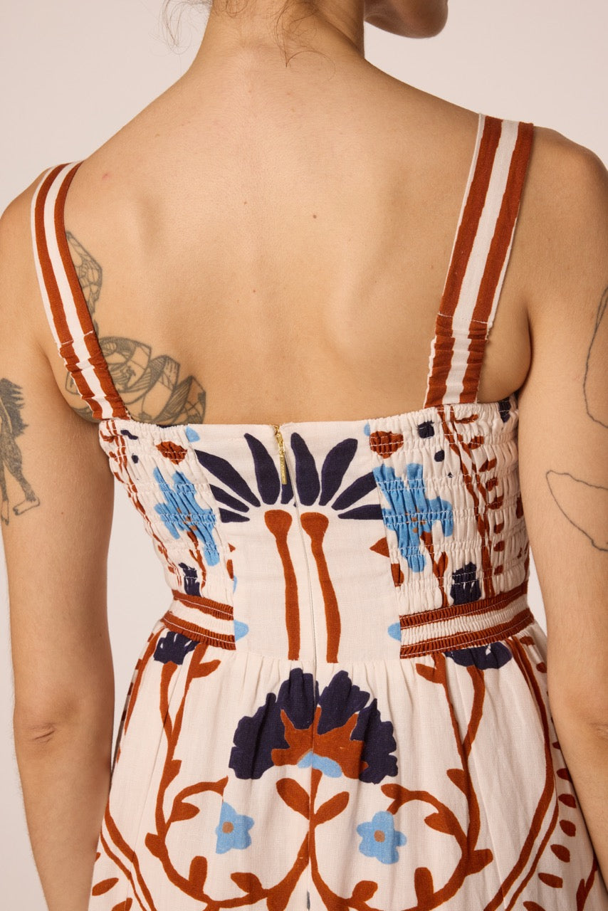 Cleobella Carmen Midi Dress | Liliana Print
