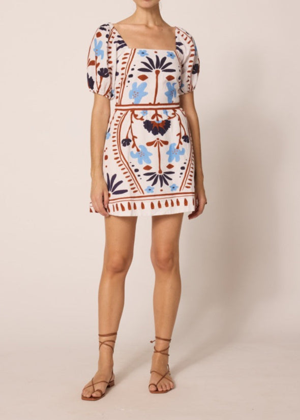 Cleobella Mariana Mini Dress | Liliana Print