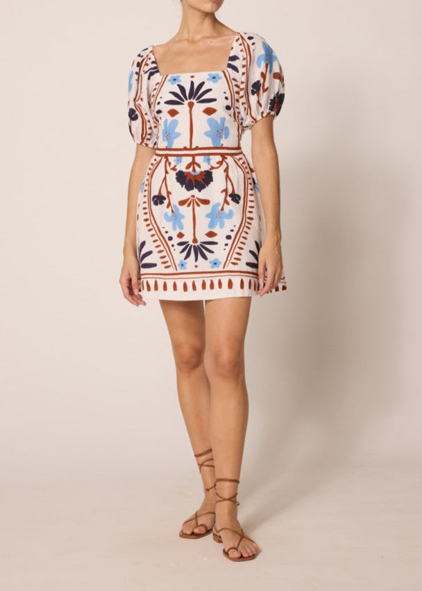 Cleobella Mariana Mini Dress | Liliana Print
