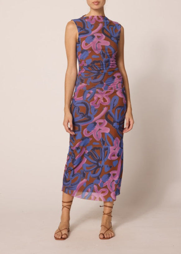Cleobella Carrie Midi Dress | Fresco Print