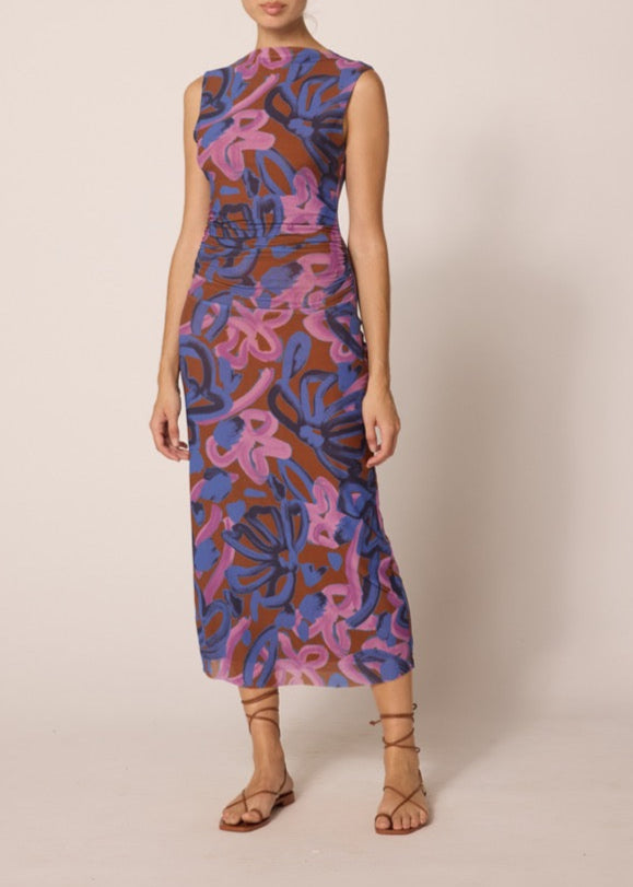 Cleobella Carrie Midi Dress | Fresco Print