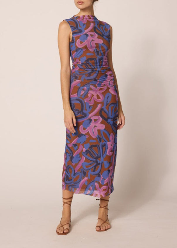 Cleobella Carrie Midi Dress | Fresco Print