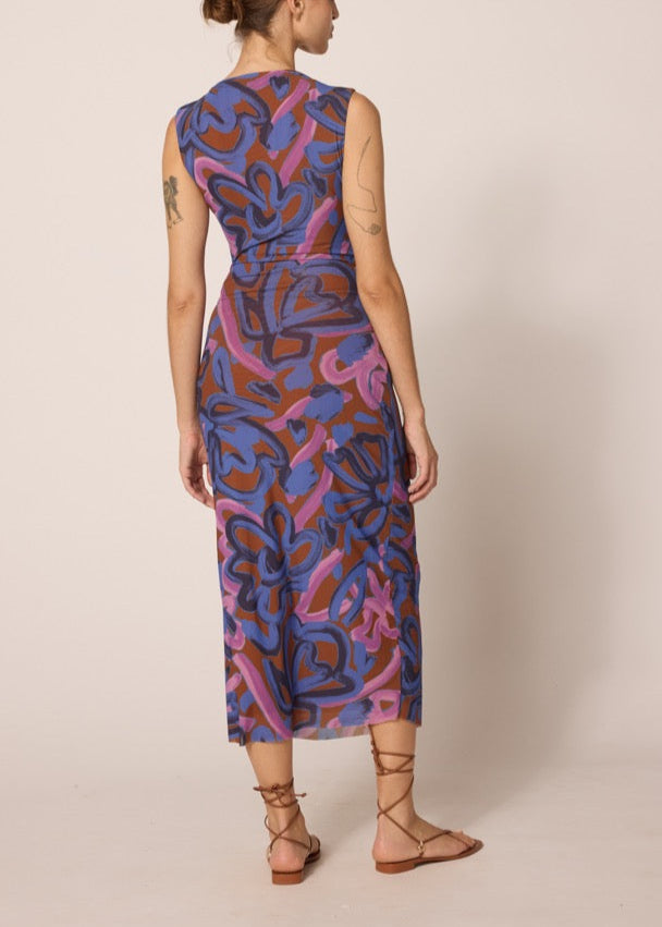 Cleobella Carrie Midi Dress | Fresco Print