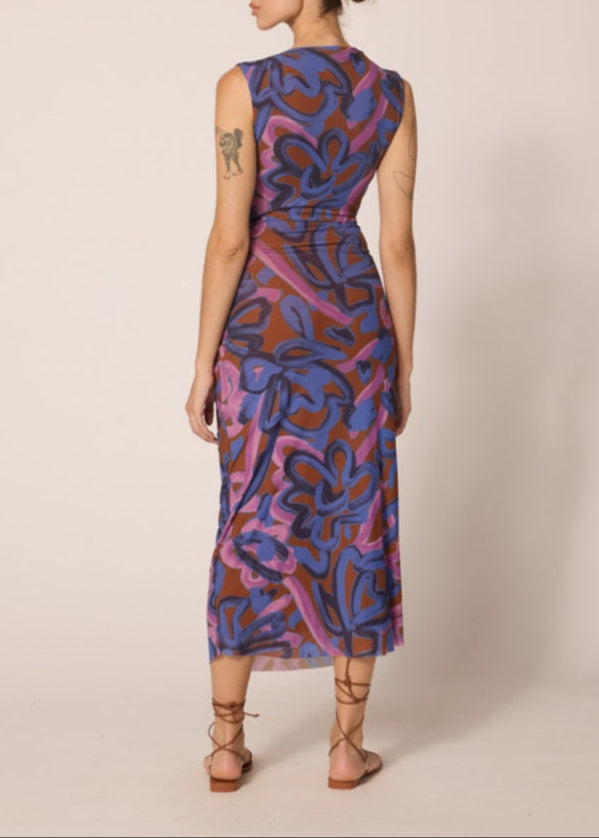 Cleobella Carrie Midi Dress | Fresco Print