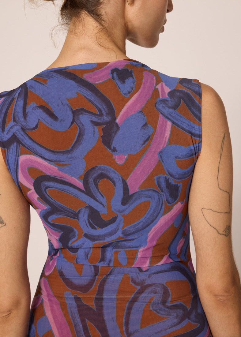 Cleobella Carrie Midi Dress | Fresco Print