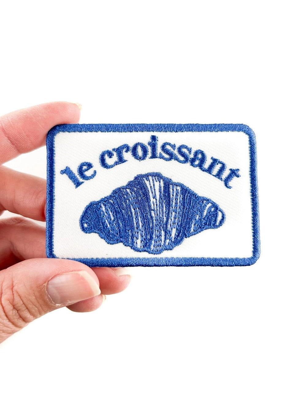 Field Trip Threads Le Croissant Embroidered Iron-On Patch