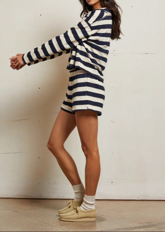 Perfect White Tee Alison Stripe Tennessee Jersey