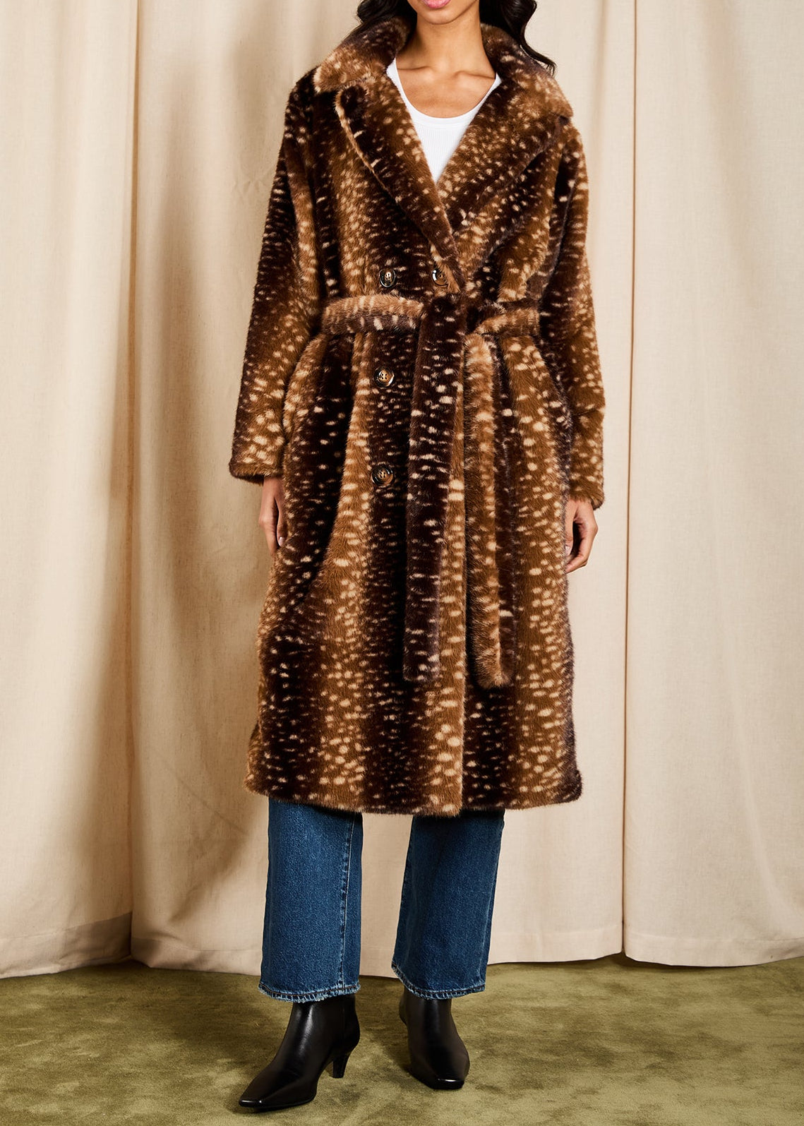 Saylor Svea Coat | Brown Multi