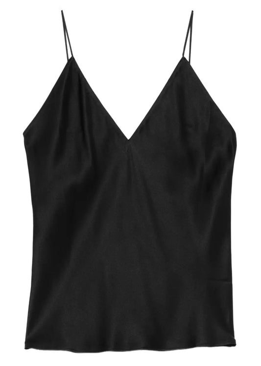 Anine Bing Ellen Top | Black